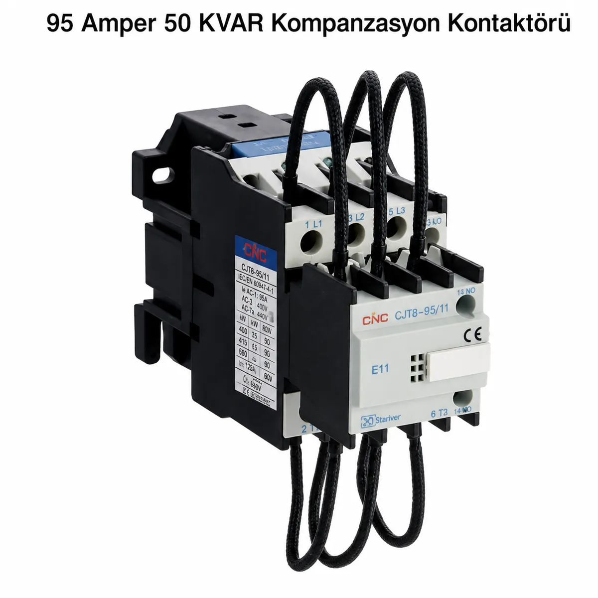 KOMPANZASYON KONTAKTÖRÜ 95 AMP.50 KVAR 1